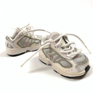 Nike Toddler Girls Sneakers White And Pink Size 3C